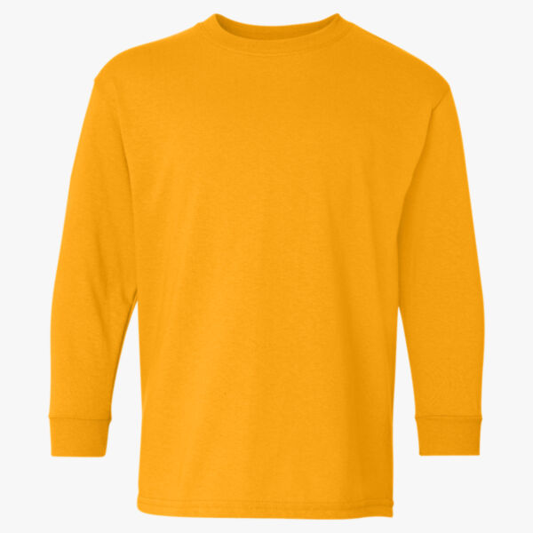 Gildan Youth Heavy Cotton™ Long Sleeve T-Shirt 5400B Youth Heavy Cotton™ Long Sleeve T-Shirt Thumbnail