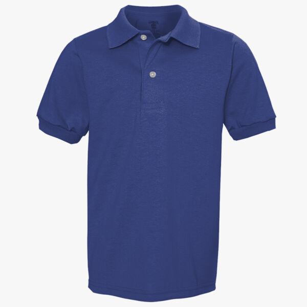 Jerzees SpotShield® Youth 50/50 Polo 437YR SpotShield® Youth 50/50 Polo Thumbnail
