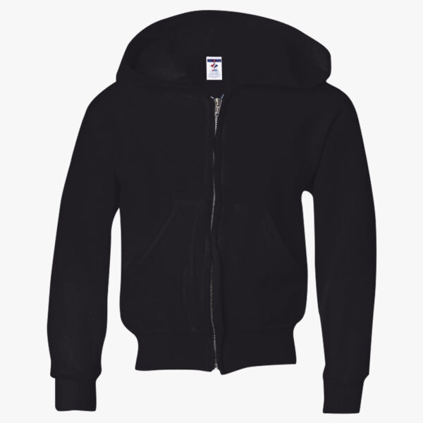 Jerzees Youth NuBlendĀ® Full-Zip Hooded Sweatshirt 993BR Youth NuBlendĀ® Full-Zip Hooded Sweatshirt Thumbnail