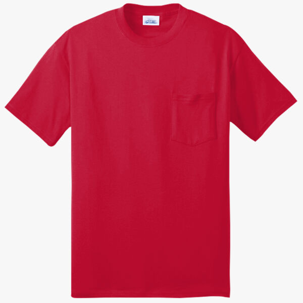 Port & Company Tall Core Blend Pocket Tee PC55PT Tall Core Blend Pocket Tee Thumbnail
