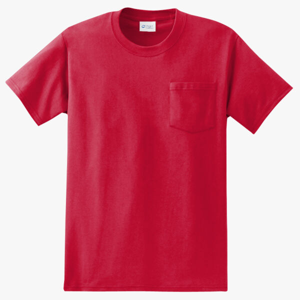 Port & Company Tall Essential Pocket Tee PC61PT Tall Essential Pocket Tee Thumbnail