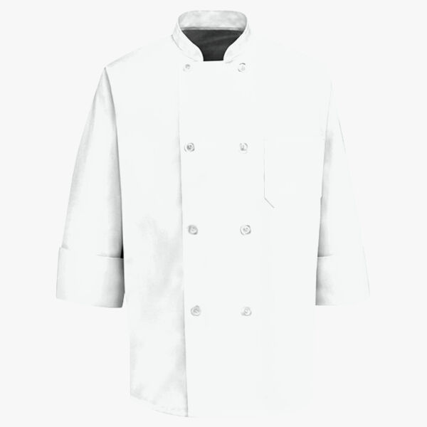 Eight Pearl Button Chef Coat Thumbnail