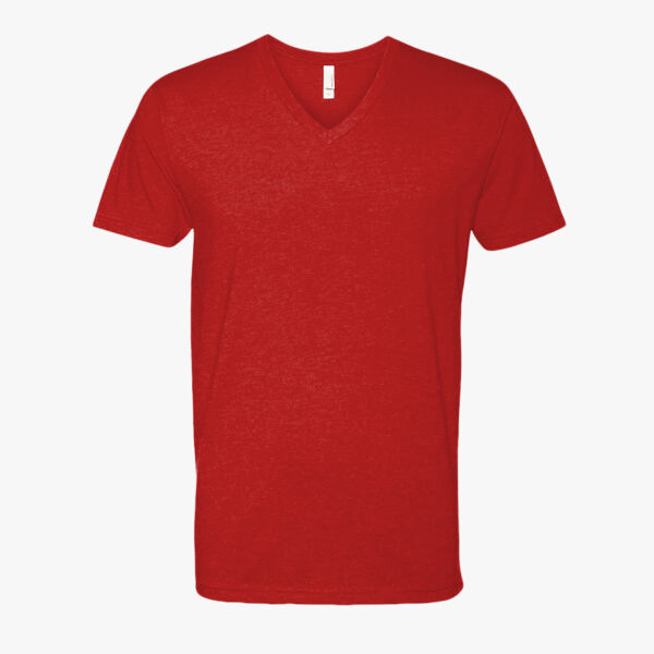 Men's CVC V-Neck T-Shirt Thumbnail