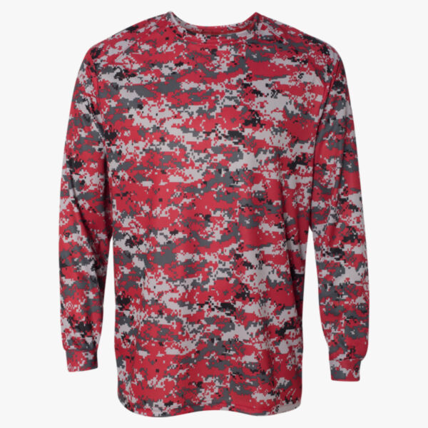 Badger Men's Digital Camo Long Sleeve T-Shirt 4184 Men's Digital Camo Long Sleeve T-Shirt Thumbnail
