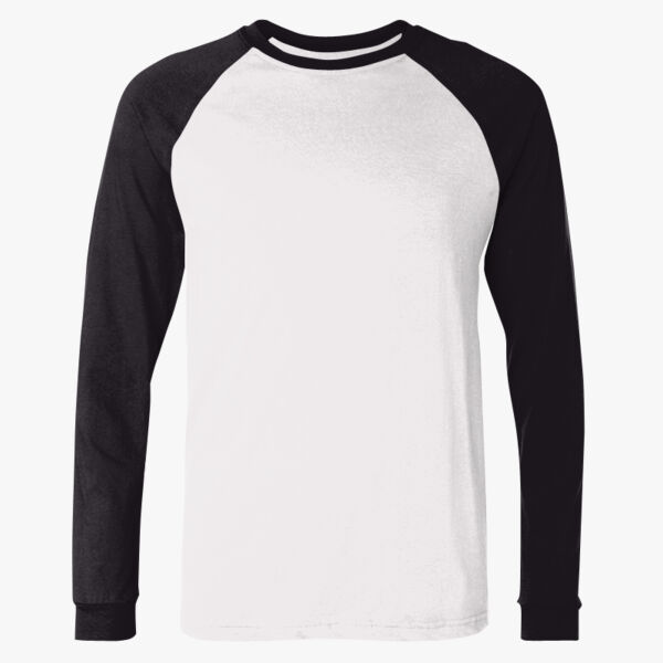Bella + Canvas Men's Long Sleeve Jersey Baseball Tee 3000 Men's Long Sleeve Jersey Baseball Tee Thumbnail