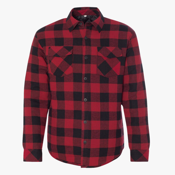 Burnside Men's Quilted Flannel Shirt Jacket 8610 Men's Quilted Flannel Shirt Jacket Thumbnail