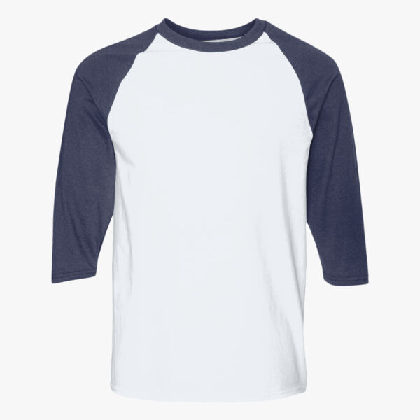 Gildan Unisex Heavy Cotton™ Raglan Three-Quarter Sleeve T-Shirt 5700 Unisex Heavy Cotton™ Raglan Three-Quarter Sleeve T-Shirt Thumbnail