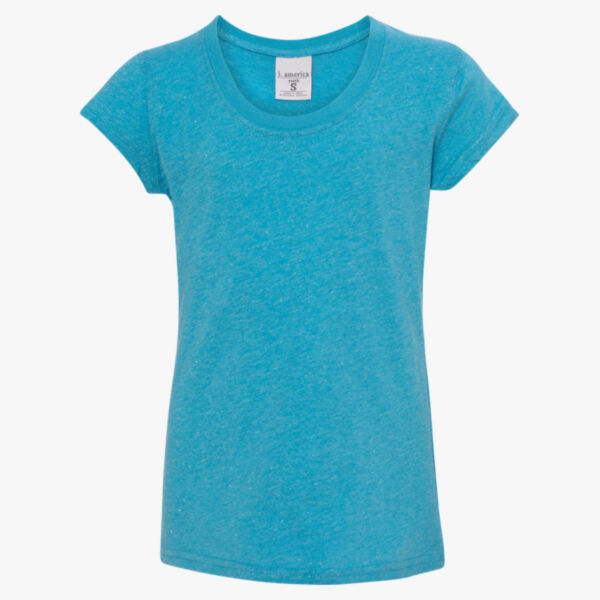 J. America Youth Glitter T-Shirt 8129 Youth Glitter T-Shirt Thumbnail