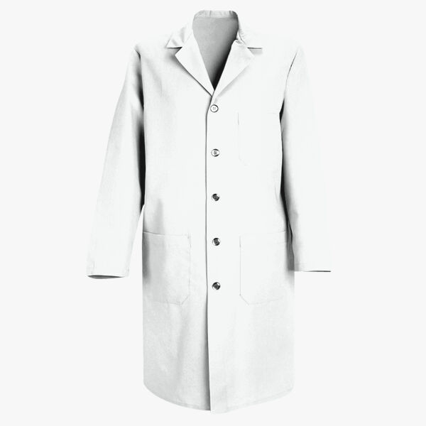 Unisex Button Front Lab Coat Thumbnail