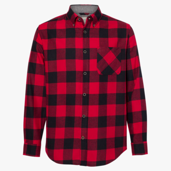 Women's Vintage Brushed Flannel Shirt Thumbnail