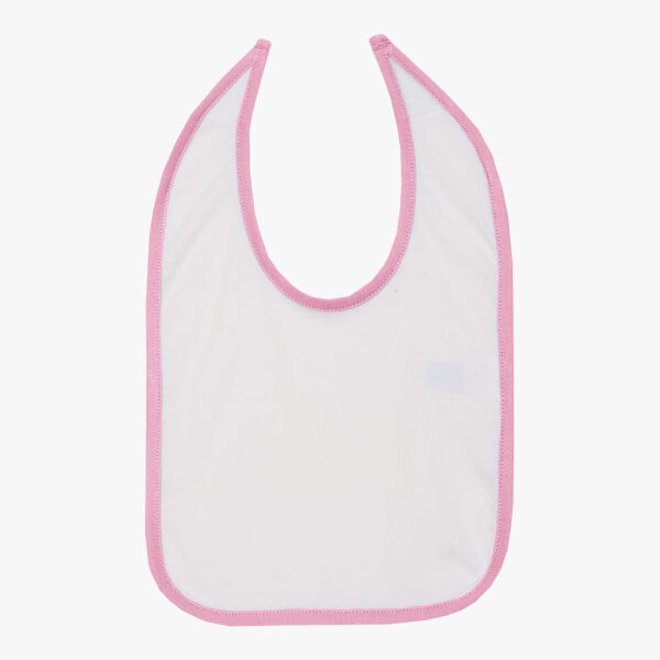 Infant Contrast Trim Premium Jersey Bib Thumbnail