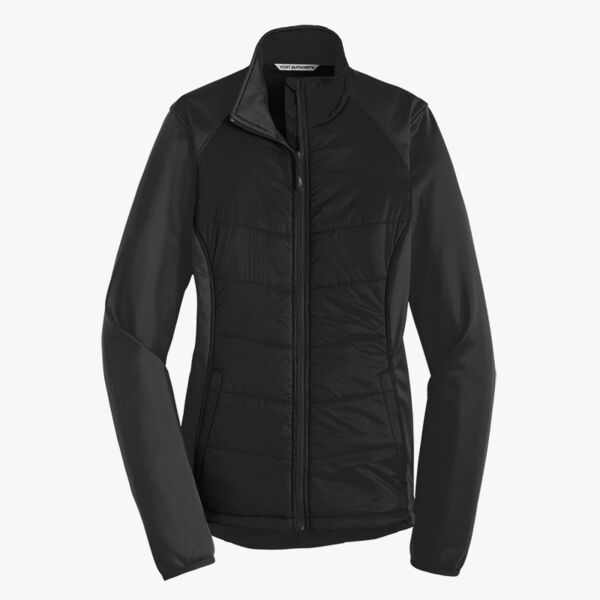 Port Authority Women's Hybrid Soft Shell Jacket L787 Women's Hybrid Soft Shell Jacket Thumbnail