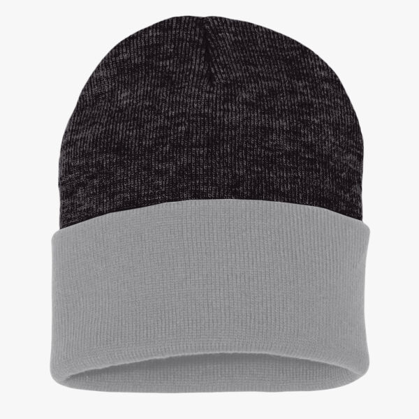12" Color Blocked Cuffed Beanie Thumbnail