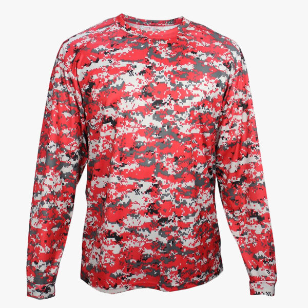 Badger Youth Digital Camo Long Sleeve T-Shirt 2184 Youth Digital Camo Long Sleeve T-Shirt Thumbnail