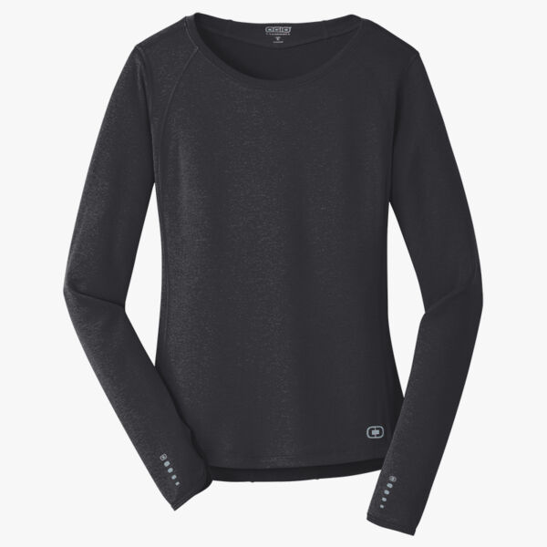 OGIO Women's Long Sleeve Pulse Crew LOE321 Women's Long Sleeve Pulse Crew Thumbnail