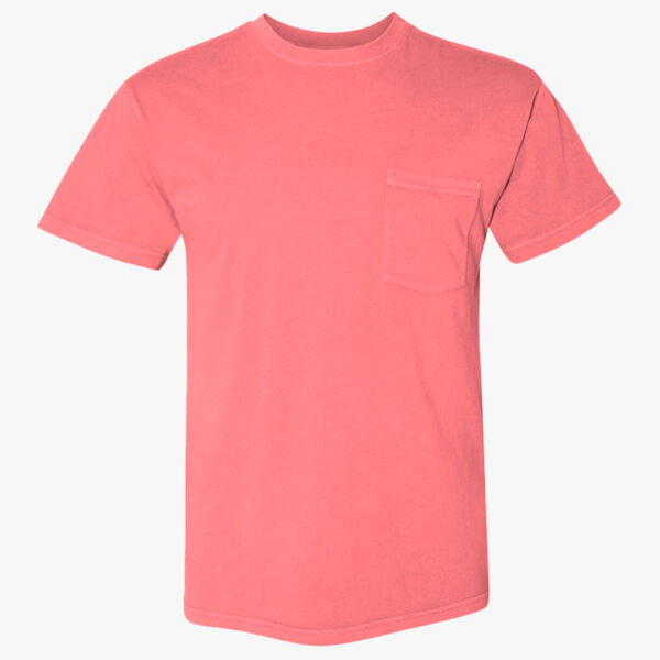 Unisex Inspired Dye Pocket T-Shirt Thumbnail
