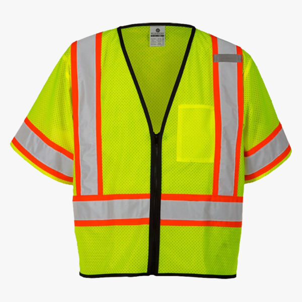 Unisex Class 3 Mesh Zippered Vest Thumbnail