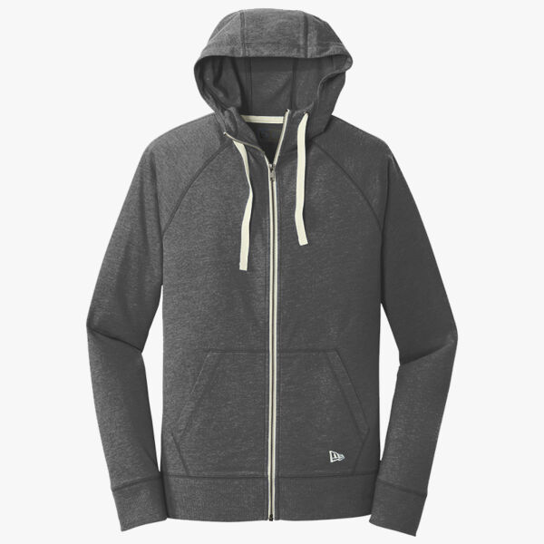 New Era Sueded Cotton Blend Full Zip Hoodie NEA122 Sueded Cotton Blend Full Zip Hoodie Thumbnail