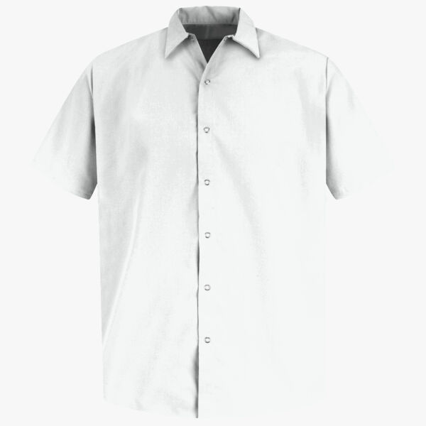 Men's Specialized Pocketless Polyester Work Shirt Thumbnail