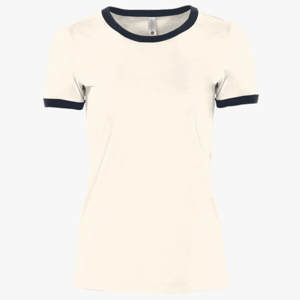 Next Level Apparel Women's Ringer Tee 3904 Women's Ringer Tee Thumbnail