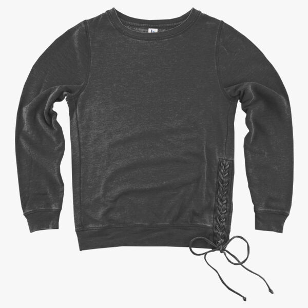 Boxercraft Women’s Enzyme-Washed Rally Crewneck Sweatshirt V03 Women’s Enzyme-Washed Rally Crewneck Sweatshirt Thumbnail