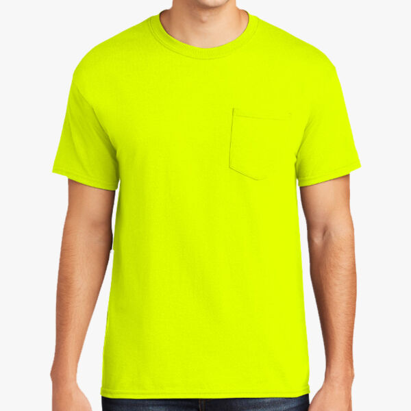 Gildan Heavy Cotton 100% Cotton Pocket T Shirt 5300 Heavy Cotton 100% Cotton Pocket T Shirt Thumbnail