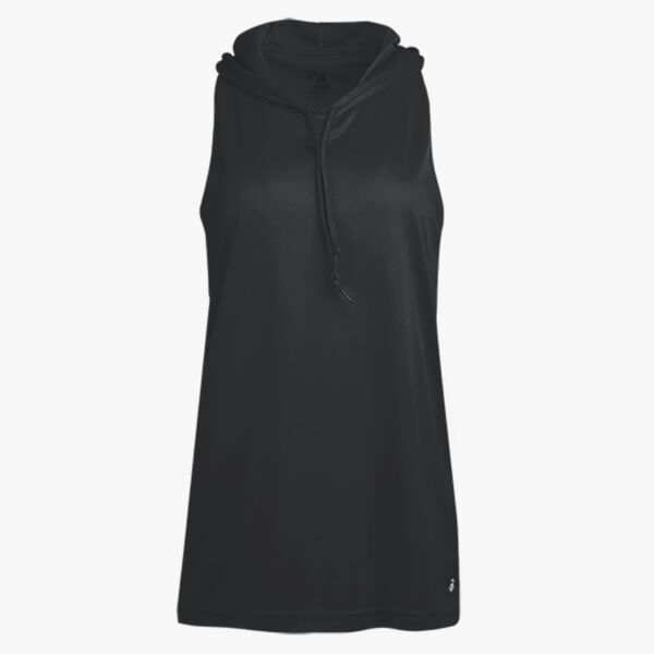 Badger Women's B-Core Racerback Hooded Tank Top 4111 Women's B-Core Racerback Hooded Tank Top Thumbnail