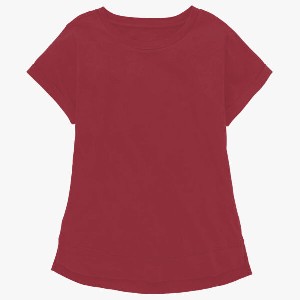 Boxercraft Women's Vintage Cuff T-Shirt T57 Women's Vintage Cuff T-Shirt Thumbnail