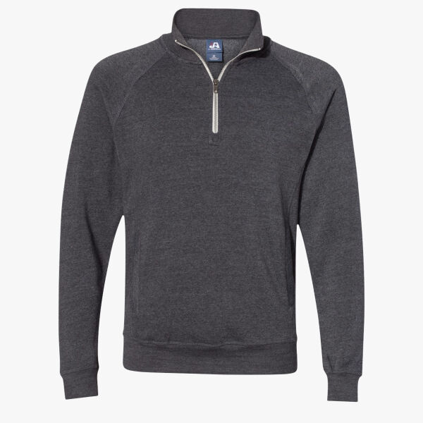 J. America Men's Triblend Quarter-Zip Sweatshirt 8869 Men's Triblend Quarter-Zip Sweatshirt Thumbnail