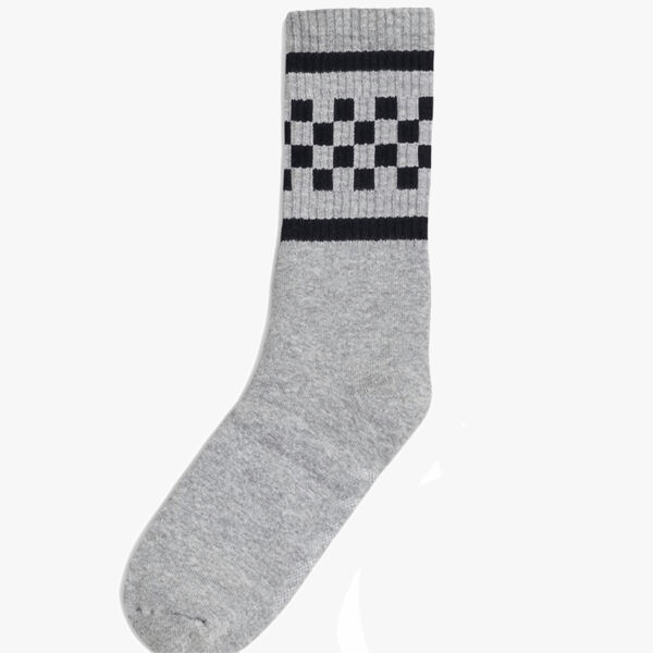 USA-Made Checkered Crew Socks Thumbnail
