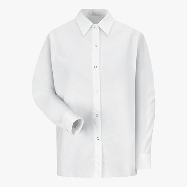 Red Kap Women's Long Sleeve Specialized Pocketless Poplin Work Shirt SP15 Women's Long Sleeve Specialized Pocketless Poplin Work Shirt Thumbnail