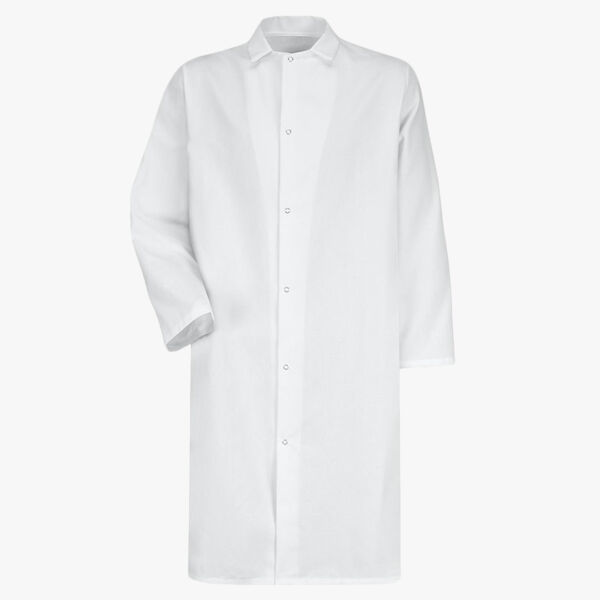 Unisex Gripper - Front Butcher Frock - No Pockets Thumbnail