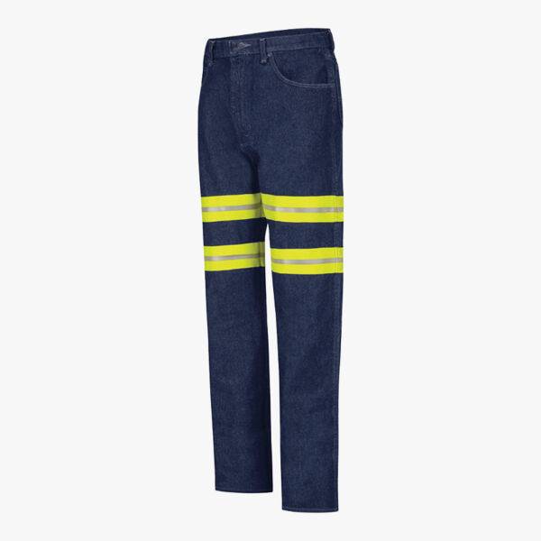 Red Kap Men's Enhanced Visibility Relaxed Fit Jeans PD60ED Men's Enhanced Visibility Relaxed Fit Jeans Thumbnail