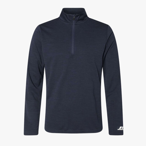 Men's Striated Quarter-Zip Pullover Thumbnail