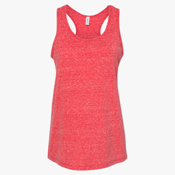 Jerzees Women's Snow Heather Jersey Racerback Tank Top 88WTKR Women's Snow Heather Jersey Racerback Tank Top Thumbnail