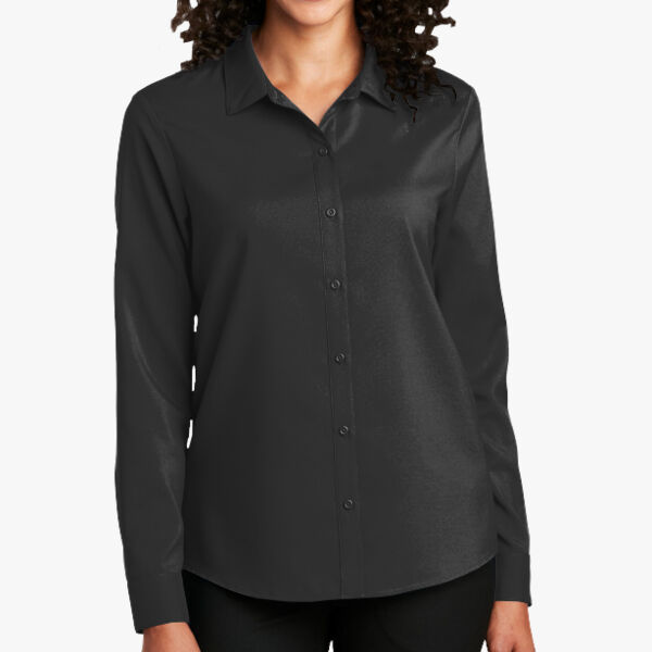 Port Authority Women's Long Sleeve Performance Staff Shirt LW401 Women's Long Sleeve Performance Staff Shirt Thumbnail
