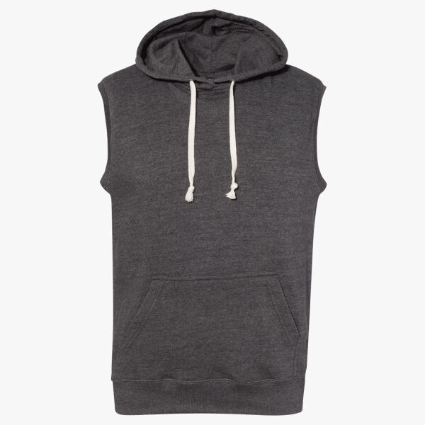 Men's Triblend Sleeveless Hooded Sweatshirt Thumbnail