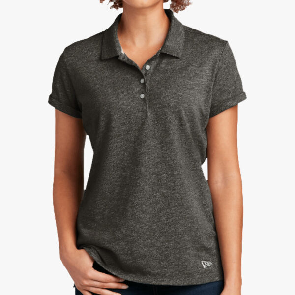 New Era Women's Slub Twist Polo LNEA301 Women's Slub Twist Polo Thumbnail