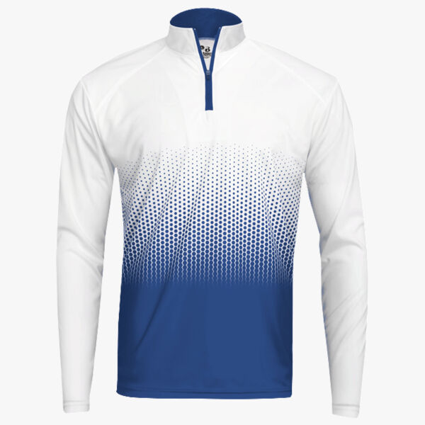 Badger Men's Hex 2.0 Quarter-Zip Pullover 4222 Men's Hex 2.0 Quarter-Zip Pullover Thumbnail