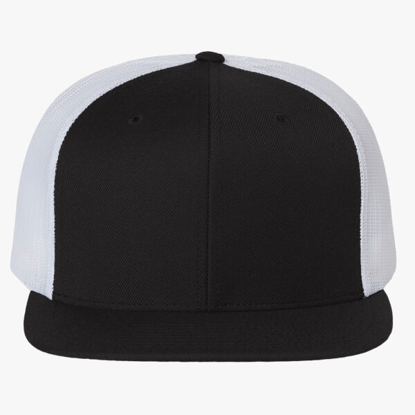 Wool Blend Flat Bill Trucker Cap Thumbnail