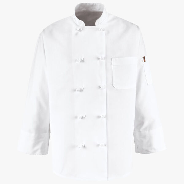 Ten Knot Button Chef Coat Thumbnail