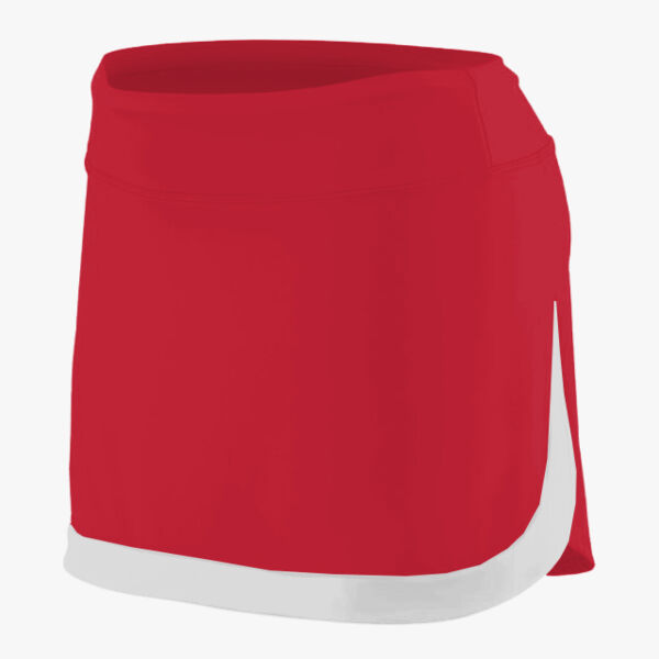 Augusta Sportswear Girls' Action Color Block Skort 2411 Girls' Action Color Block Skort Thumbnail