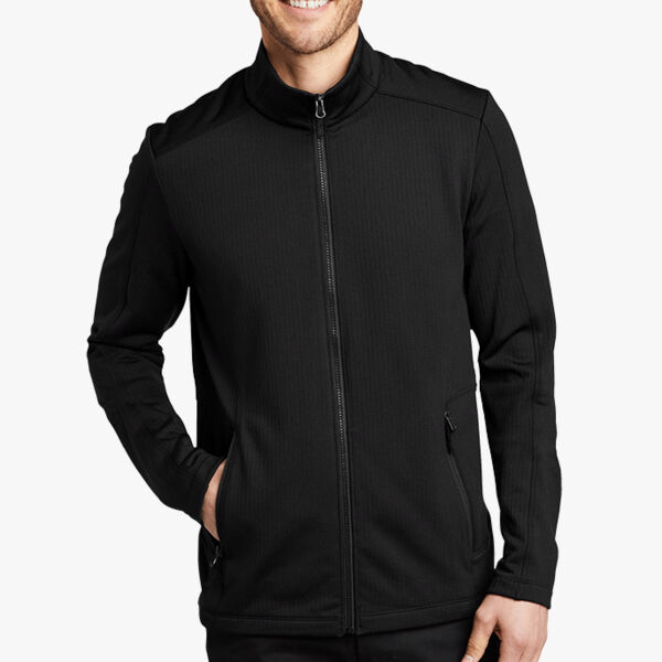 Port Authority Grid Fleece Jacket F239 Grid Fleece Jacket Thumbnail