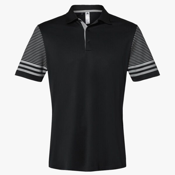 Men's Striped Sleeve Polo Thumbnail