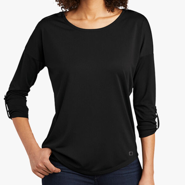 OGIO Women's Gravitate Scoop 3/4 Sleeve LOG141 Women's Gravitate Scoop 3/4 Sleeve Thumbnail