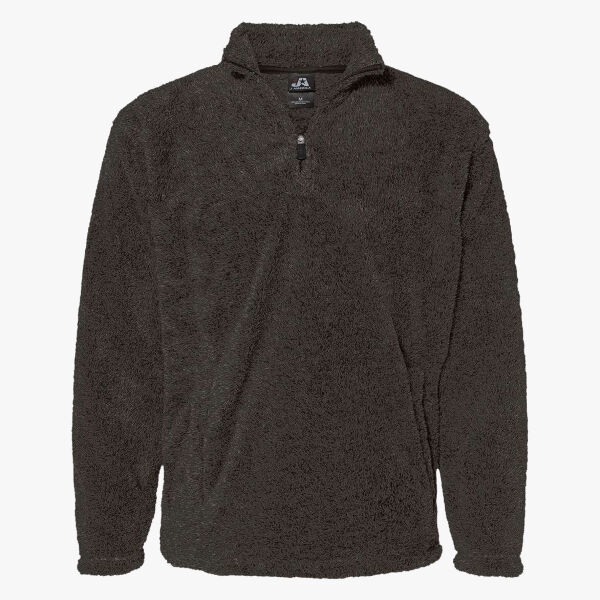 J. America Unisex Boundary Shag Frosty Sherpa Quarter-Zip Pullover 8464 Unisex Boundary Shag Frosty Sherpa Quarter-Zip Pullover Thumbnail
