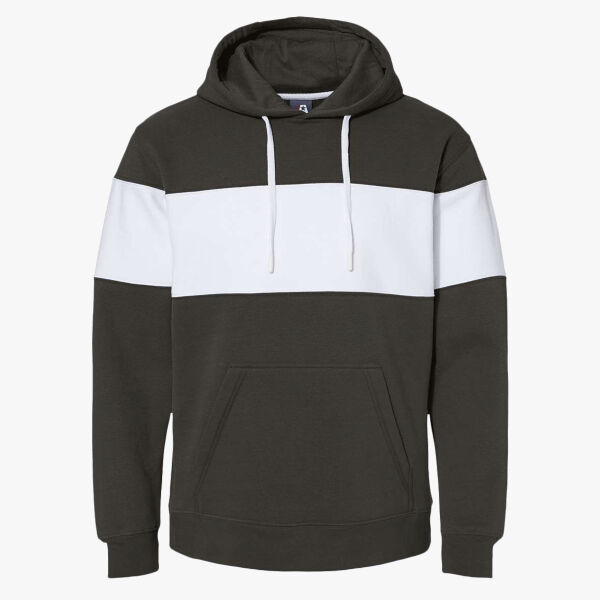 Men's Varsity Fleece Colorblocked Hooded Sweatshirt Thumbnail