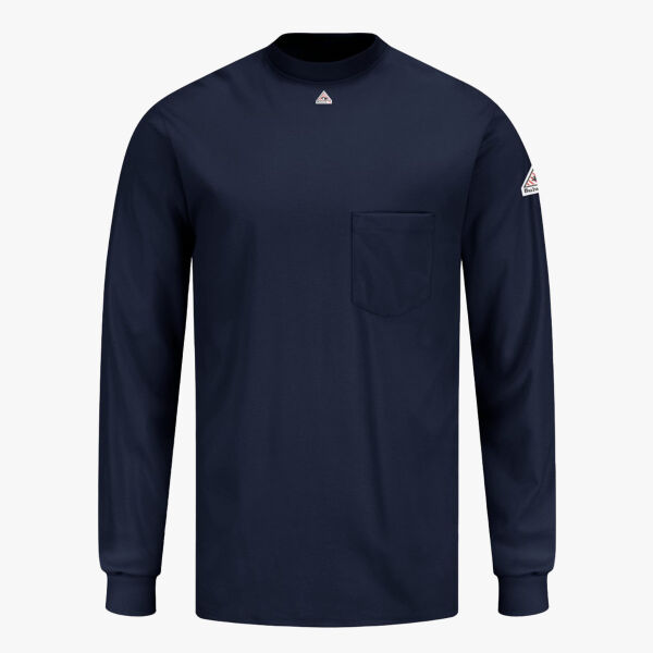 Bulwark Men's Knit Long Sleeve T-Shirt SET2 Men's Knit Long Sleeve T-Shirt Thumbnail