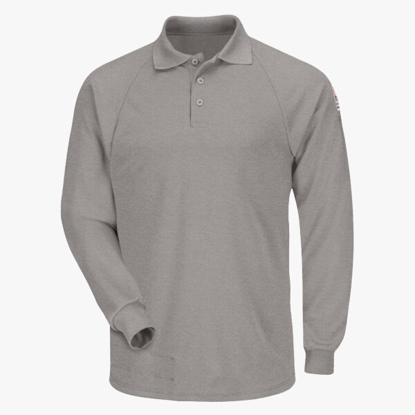 Bulwark Men's Classic Long Sleeve Polo - CoolTouch®2 SMP2 Men's Classic Long Sleeve Polo - CoolTouch®2 Thumbnail
