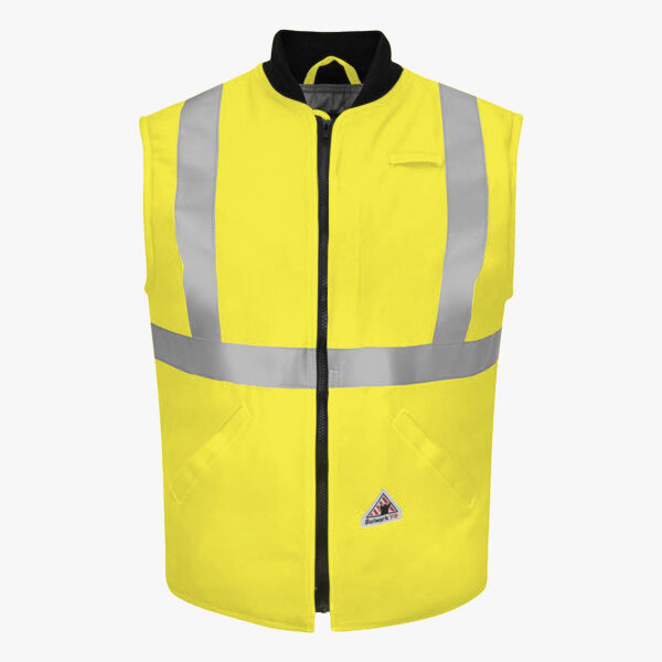 Bulwark Men's Hi Vis Insulated Vest with Reflective Trim - CoolTouch®2 VMS4HV Men's Hi Vis Insulated Vest with Reflective Trim - CoolTouch®2 Thumbnail